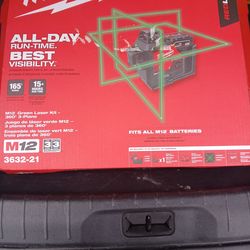 Milwaukee M12 Laser Set