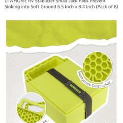 RV Stabilizer Small Jack Pads
