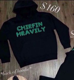 chiefin heavily hoodie