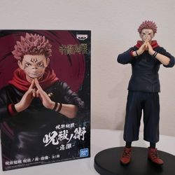 Banpresto Jujutsu Kaisen Sukuna Figure gray