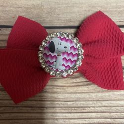 Snoopy Hair Bow