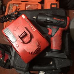 Snap On 3/8 Impact Wrench With Charger No Battery