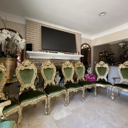 Very  Beautiful gorgeous Victorian eight chairs