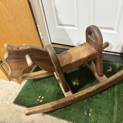 Free Wooden Rocking Horse