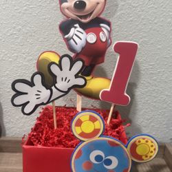 Mickey Mouse Club House Party Centerpieces