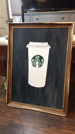 Starbucks painting (pop art)