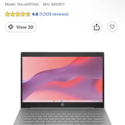 HP - 14" Chromebook 