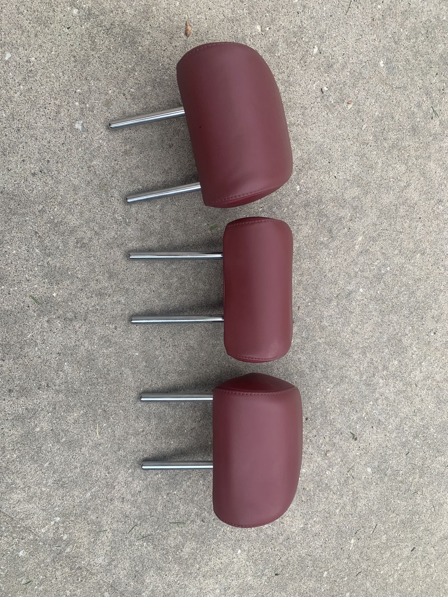 2020 Kia Stinger Gt2 Napa Leather Red Rear Seat Headrests