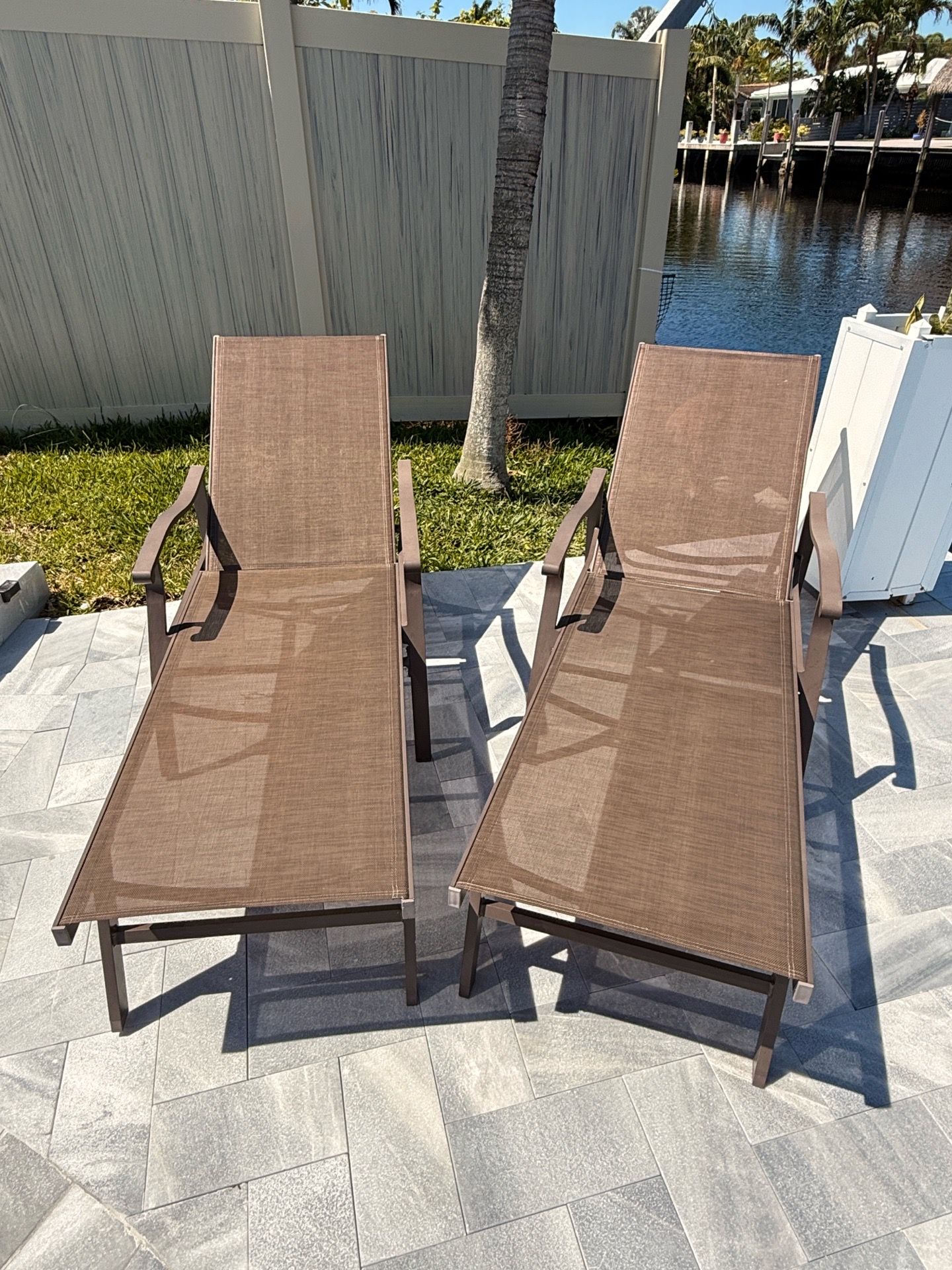 Pool chairs-set of 2
