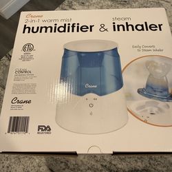 2-in-1 humidifier and inhaler