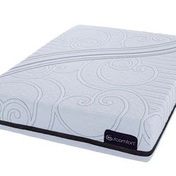 King Size Serta IComfort Mattress - Box Springs And Frame Optional