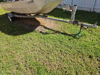 Small boat jetski trailer