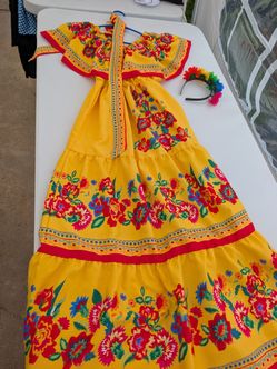 Women Mexican Dress