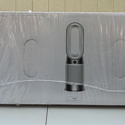 Dyson Purifier Hot and Cool Gen1 HP10: HEPA Filter, Electric Heater Fan Combo, White/Silver