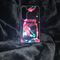 New Feather And Jar Phone Case 