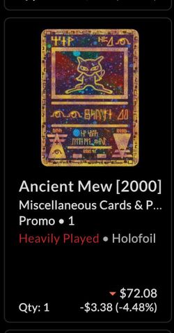Pokemon card