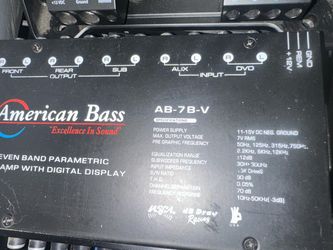 American Bass Car Audio EQ | Loveland or Commerce City