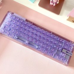KiiBoom Phantom 68 Mechanical Keyboard Purple