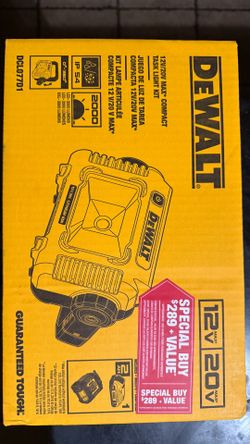 DeWalt DCL077D1 12V/20V MAX* Compact Task Light Kit