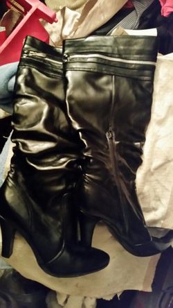 Knee high boots