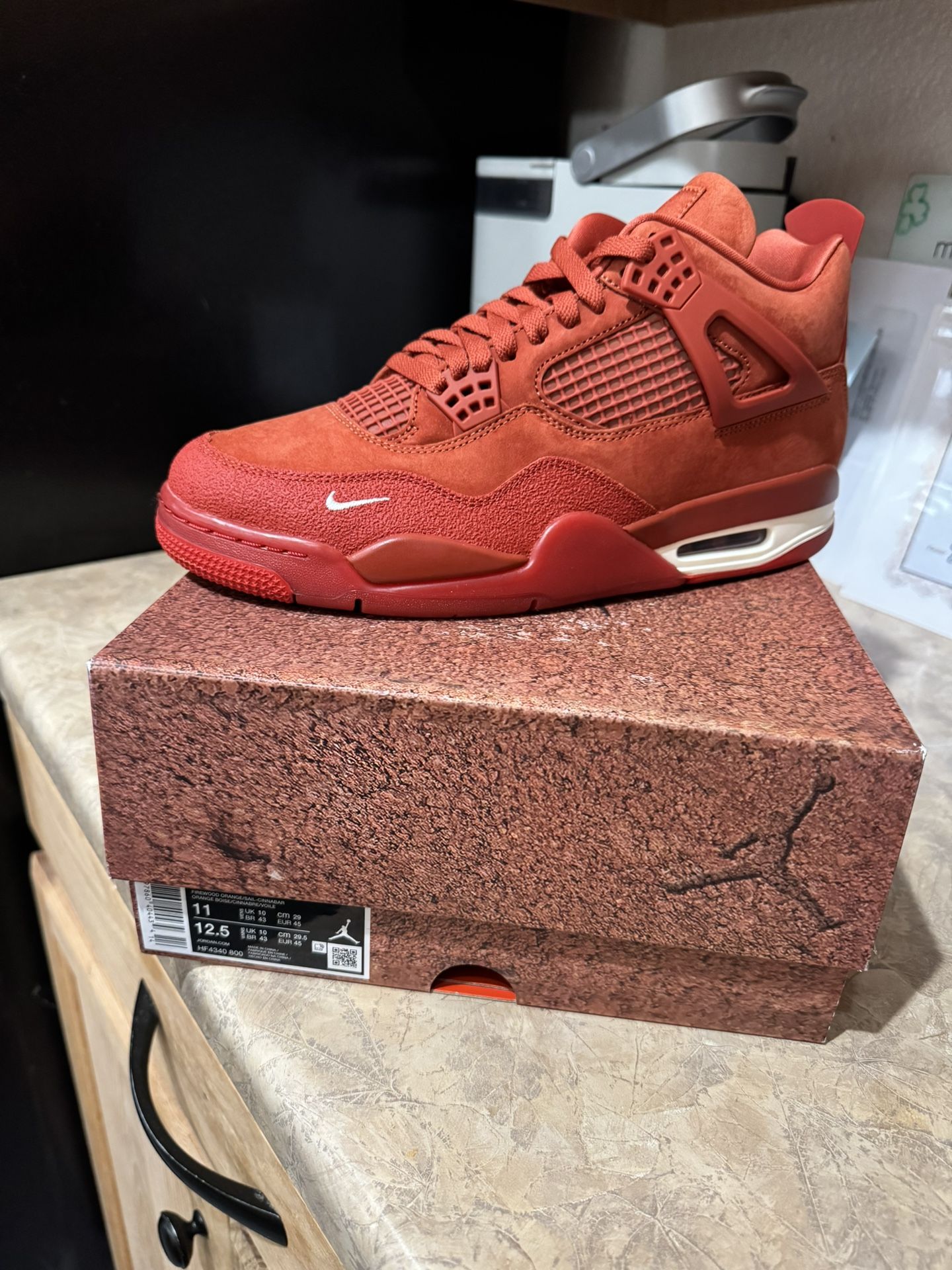 Air Jordan 4 Retro  Brick by Brick