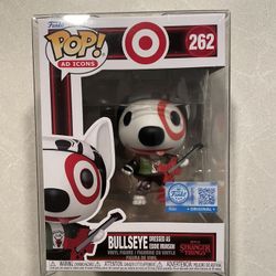 Bullseye Eddie Munson Funko Pop *MINT* Target Exclusive Ad Icons 262 protector Stranger Things