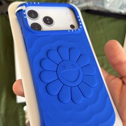 Blue Casetify Murakami iPhone 17  Pro max Flower Case