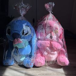 Stuffed Stitch & Angel