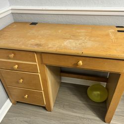 Storage Table With 4 Drawers & Tea Table