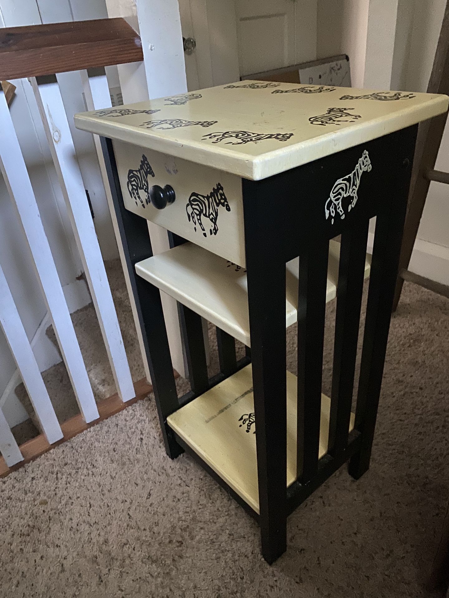 Solid Wood Telephone Table