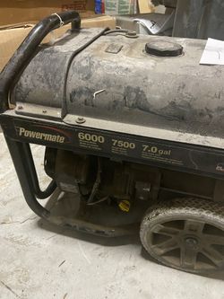 Powermate 6000 Generator
