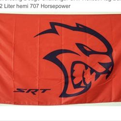 Srt Hellcat Flag