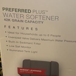 Rheem Water Softener Model RhS42