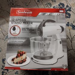 Sunbeam 12 Speed Mixer Brand New 
