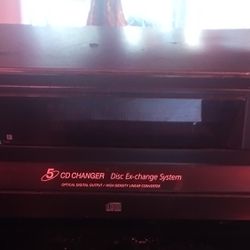  Sony 5 Disc CD Disc Changer