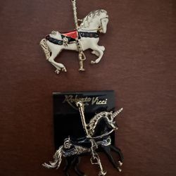 2 Brooches