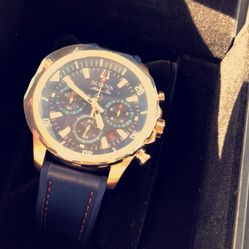 Bulova Marine Star Blue leather