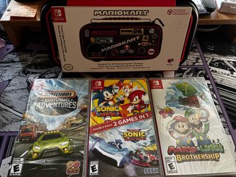 Nintendo switch games and accessories