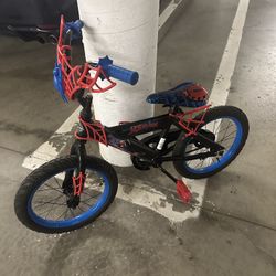 16” Wheel Huffy Marvel Spider-Man Kids Bike