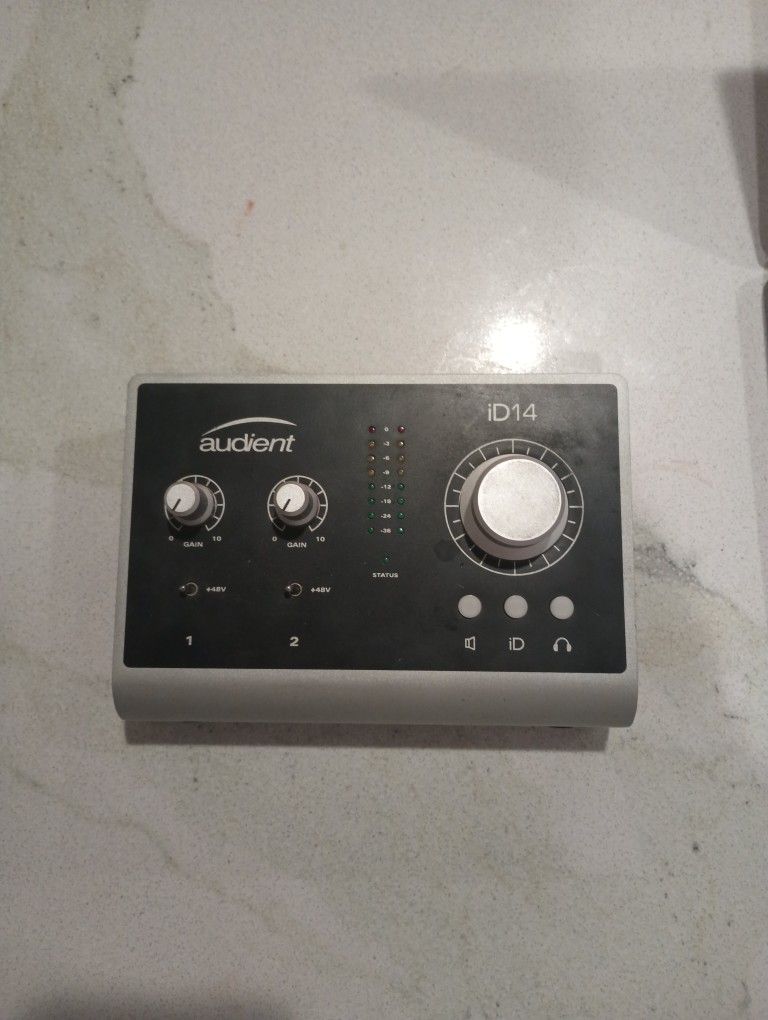 Audient Id14 Audio Interface Recording