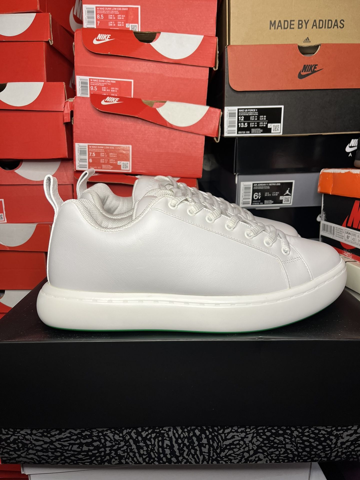 BOTTEGA VENETA Pillow Low Top Sneaker Padded Leather Size: 44