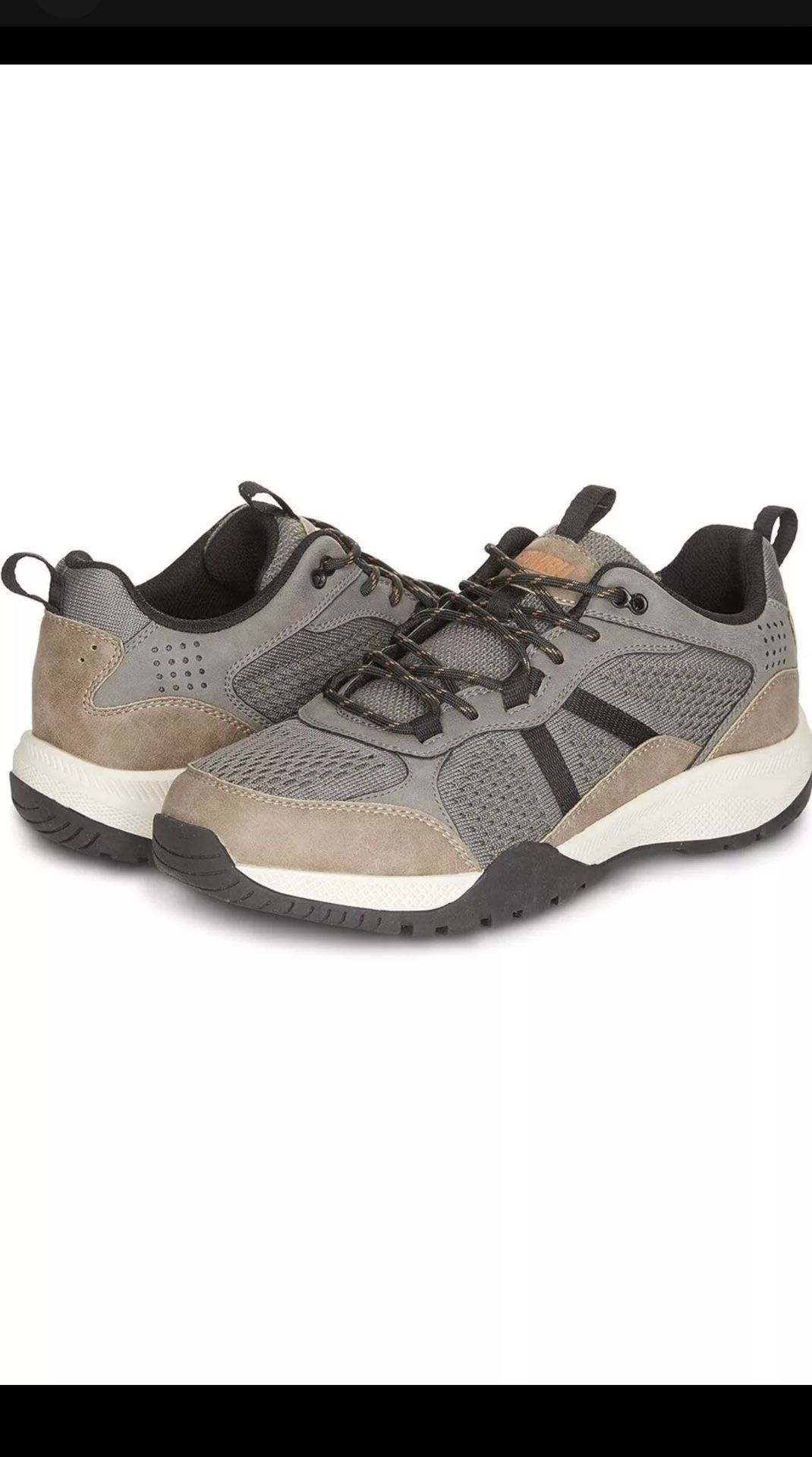 Khombu Men's Hiking Shoes (Cayenne 2) Water Resistant Shoes with Laces, size 10M