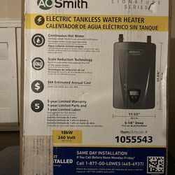 Tankless Water Heater 