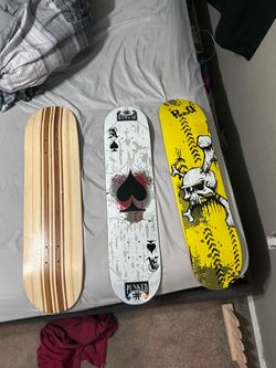 Skate boards all 3
