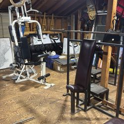 HUGE HOME GYM SET UP FOR SALE