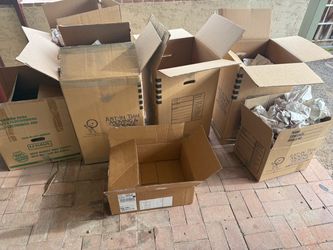 BOXES cardboard