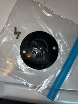 Sportster Harley Skull Timer Cover