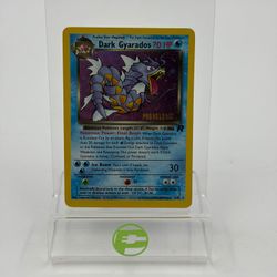 Pokémon TCG Team Rocket Dark Gyrados [Prerelease] 8 Holo English