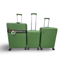 Tag Gateway 2.0 3 Piece Hard side Spinner Luggage Set - Turf Green
