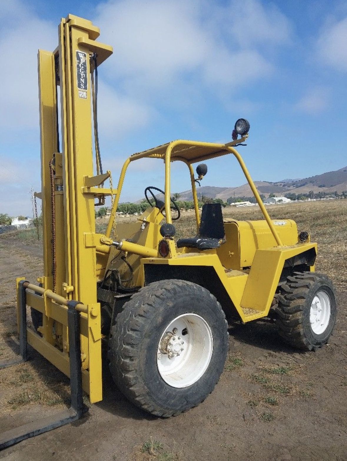 All Terrain Wiggins Forklift